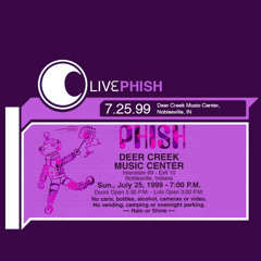 Phish - MFMF -> My Left Toe -> Whippin' Post 7-25-99 Deer Creek, Noblesville, IN
