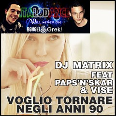 Dj Matrix feat Paps n Skar -Voglio Tornare Negli Anni 90 (Bovoli & Grek! Power Remix)