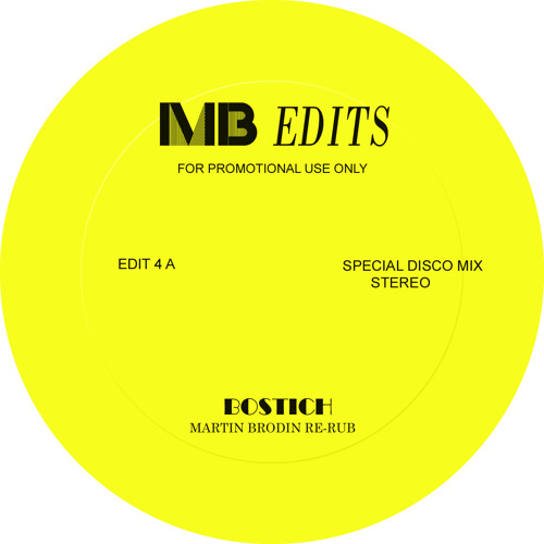 Yello - Bostich (Martin Brodin Re-Rub) (snippet)