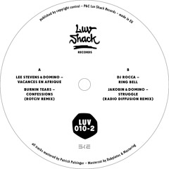 Burnin Tears - Confessions (Rotciv Remix) - Luv Shack Records - Preview