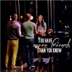 You Have More Friends Than You Know-Glee (Cover)