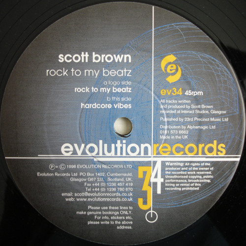 Scott Brown - Rock 2 My Beatz (Si Thompson's 2007 Instrumental Mix) **FREE DOWNLOAD**