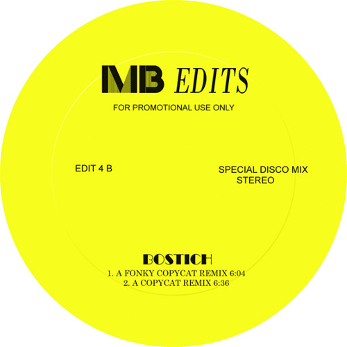 Yello - Bostich (A Fonky Copycat Remix) - SNIPPET