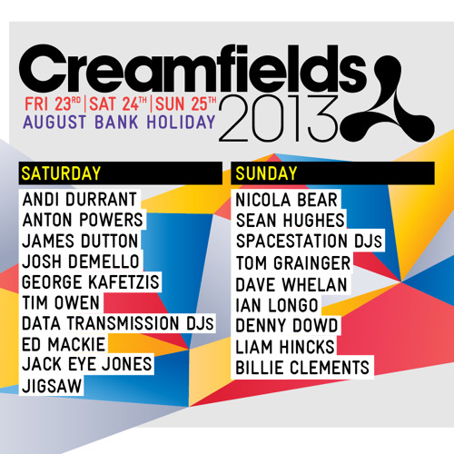 DT DJ's - Jimmy Switch - Creamfields Promo Mix