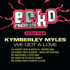 KYMBERLY MYLES - WE GOT A LOVE (MotionZ 2 Step Mix) [500 Free Downloads]