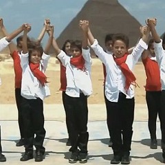 تعظيم سلام من أطفال مصر الي القوات المسلحة