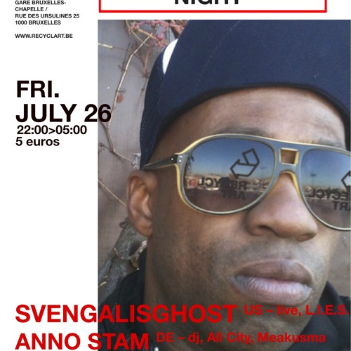 Sensu at Recyclart 26.07.2013