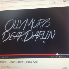 Olly Murs Dear Darling Sped Up