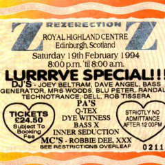 Dave Angel @ Rezerection Lurrve Valentines 94