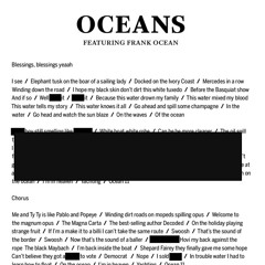 Jay Z/Oceans Feat. Frank Ocean (Noirfancy Re-Edit)