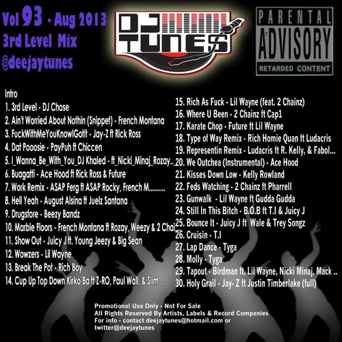 DJ Tunes Vol 93 Hip-Hop Mix Aug 2013