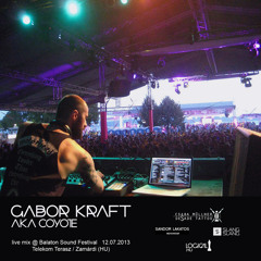 Stream Gabor Kraft aka Coyote live mix @ Balaton Sound 12.07.2013 by GABOR  KRAFT | Listen online for free on SoundCloud