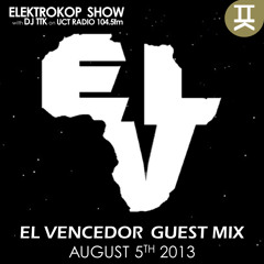 Guest Mix  #ELEKTROKOPSHOW with TTK August 5th, 2013.