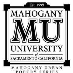 the poet "Blue" performs at Mahogany