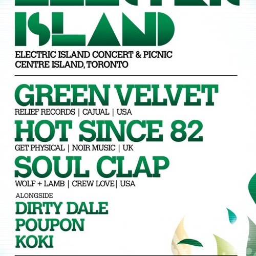 Poupon LIVE @ Electric Island - Toronto  -  08/05/2013