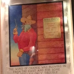 shake hands with nothing