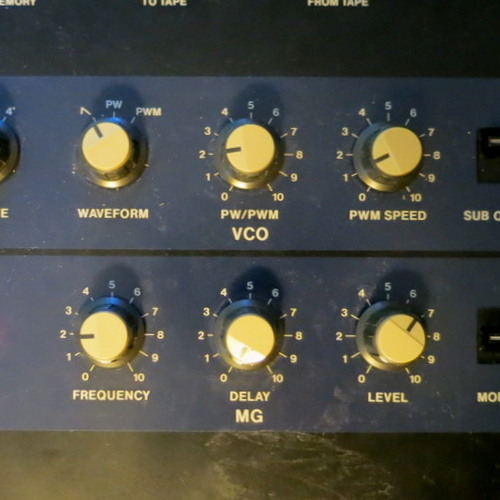 Korg Polysix - MG On VCF, Delay Of Zero Not Working