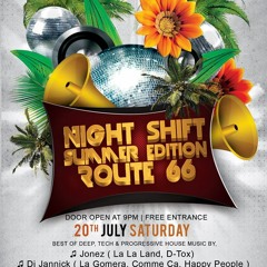 Dj Jannick - Night Shift Summer Edition (03.30 - 04.30)