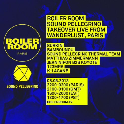 123Mrk LIVE in the Boiler Room Paris