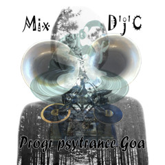 Mix D'j'C - Progr Psytrance - Goa ( Mixé avec la console sans table ) 07 08 2013