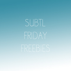 Friday Freebies