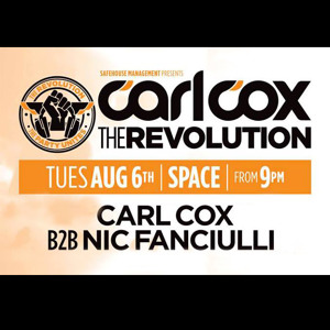 NIC FANCIULLI B2B CARL COX @ SPACE IBIZA - 6/8/13