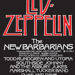 Led Zeppelin performs "Achilles Last Stand" at the Knebworth Festival on 8/11/1979