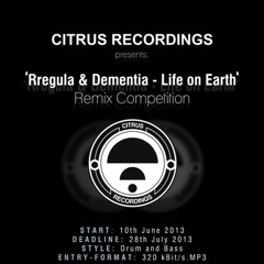 Rregula & Dementia - Life On Earth - Skuff Remix - Free Download