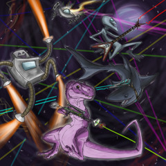 Dinosaur Laser Fight - NSP