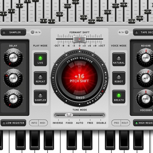 Voice Synth Rhythms
