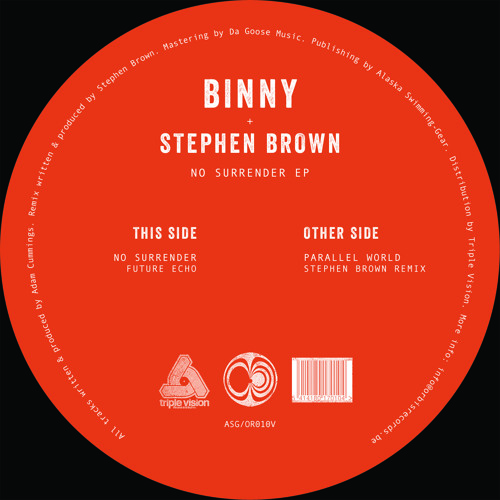 ASGOR010 - B2 - Binny - No Surrender (Stephen Brown Remix)