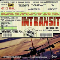 IN TRANSIT RIDDIM MIX 2013