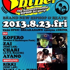 8/23 ON THE! BRAND NEW MIX BY DJ CHARI