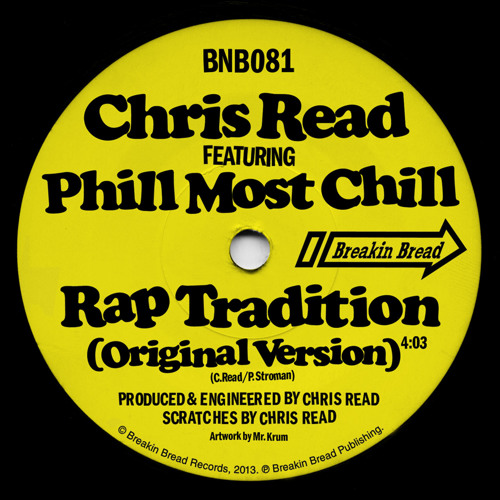 Chris Read feat Phill Most Chill - Rap Tradition
