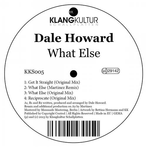 What Else EP [Klangkultur] (VINYL + DIGITAL) OUT NOW!