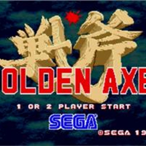 Golden Axe - Old Map