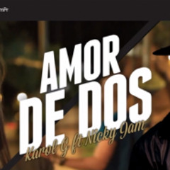 Karol G Ft. Nicky Jam - Amor De Dos (WwW.TeRrItOrIoUrBaNo.NeT)