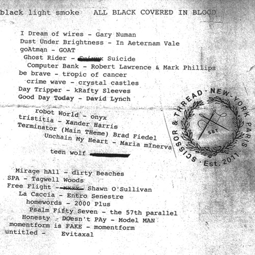 S&T Podcast 10 | black light smoke "All Black Covered In Blood"