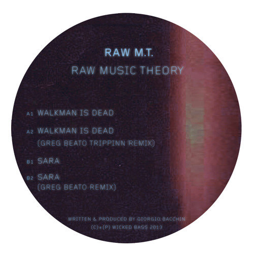 Raw M.T. - Raw Music Theory EP w/ Greg Beato remixes (12")