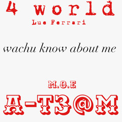 Wachu Know About Me Lue Ferarri ft. M.O.E