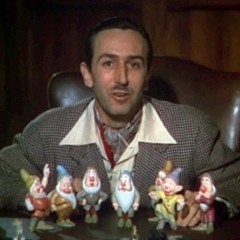 Walt Disney promoting SNOW WHITE (CBS, 1937)