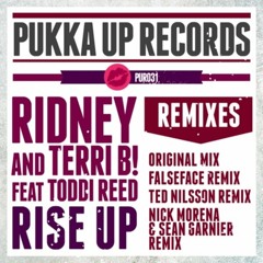 Ridney, Terri B!, Toddi Reed - What Can I Do? (Sean Garnier & Nick Morena Remix) [PUKKA UP Records]