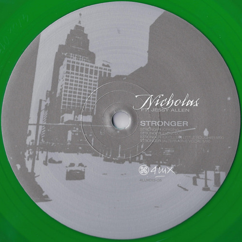 NICHOLAS FT. JESSY ALLEN - STRONGER (QUELL 'A LITTLE ROUGHER' MIX)_4LUX