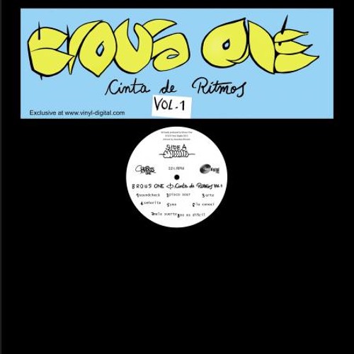 Brous One - Gatos (Cinta de Ritmos Vol. 1 10")