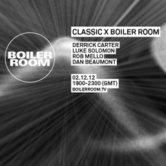 Dan Beaumont Boiler Room Mix