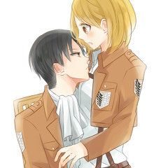 【進撃手描き】進撃の巨人で見えない月【リヴァペト】【中文字幕】