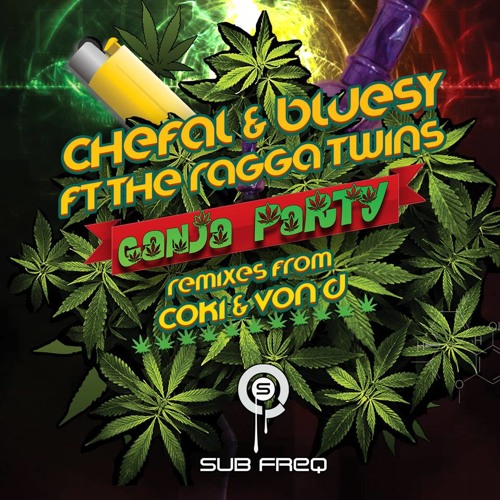 Chef & Bluesy Ft The Ragga Twins-Ganja Party (Von D Remix)