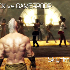 Gamerpoop VS Harlock (Skyrim Edition)