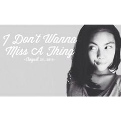 Aerosmith - I Don't Wanna Miss A Thing (cover)