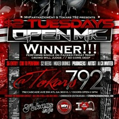 Tokars 792'ADOZE "OPEN MIC" TUESDAYZ!!! at Zone 4